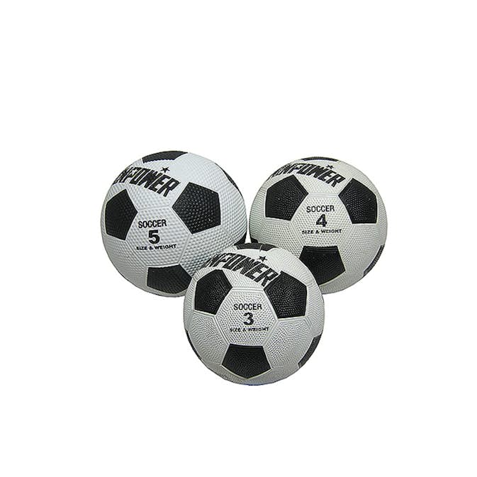 Gummifotboll ABA Skol Med struktur Nr 4