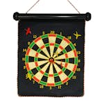 Magnetisk Dart ABA Skol Darttavla med 6 st Pilar
