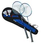 Badmintonset ABA Skol 2 Racket Racket 2 Bollar