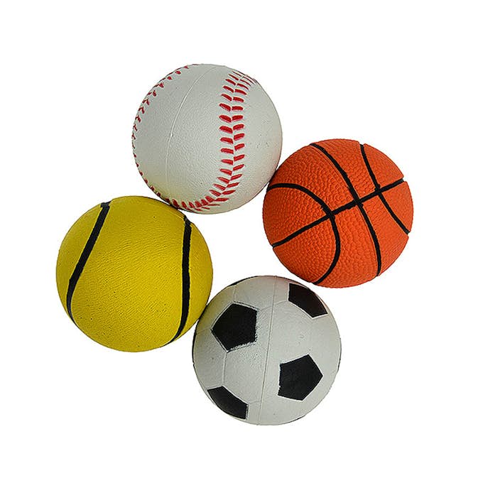 Studsbollar ABA Skol Ø 6 cm 4 st