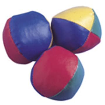 Jongleringsbollar ABA Skol Ø 6 cm 3 st