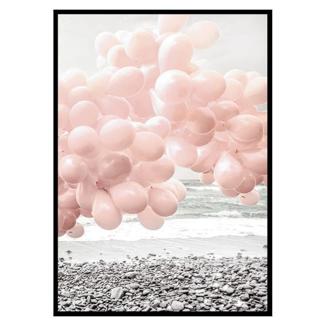 Poster Gallerix Pink Balloons No2