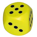 Tärning ABA Skol Mjuk 14 cm