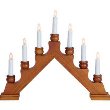 Adventsljusstake Star Trading Karin 7L