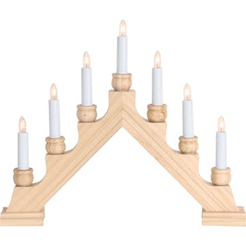 Adventsljusstake Star Trading Karin 7L