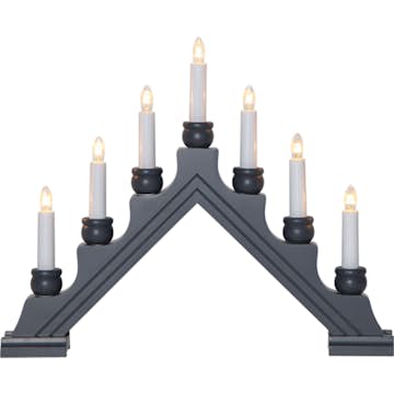 Adventsljusstake Star Trading Karin 7-Armad