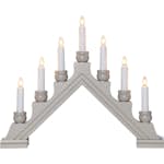 Adventsljusstake Star Trading Karin 7-Armad