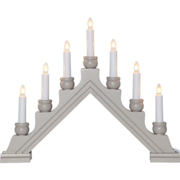 Adventsljusstake Star Trading Karin 7-Armad