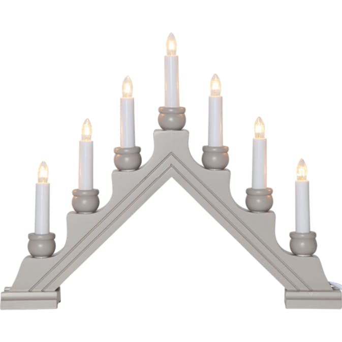 Adventsljusstake Star Trading Karin 7-Armad