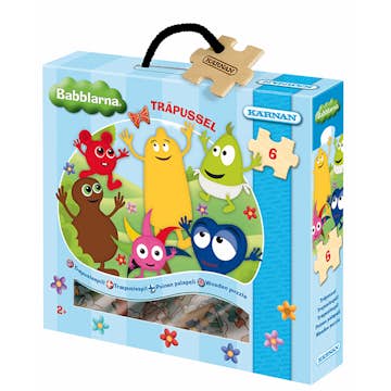 Pussel Kärnan Babblarna 6 Bitar