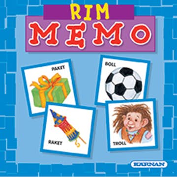 Sällskapsspel Kärnan Rim-Memo Memory