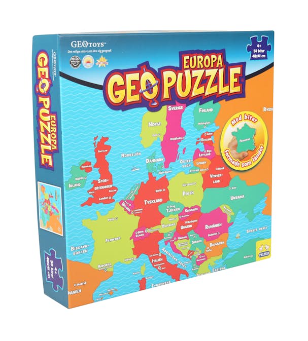 Pussel ABA Skol Geografi Europa