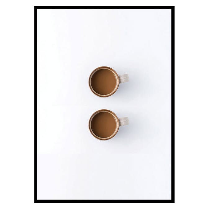 Poster Gallerix Two Cups Of Coffee