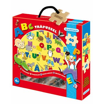 Pussel Kärnan ABC-Pussel 40 Bitar