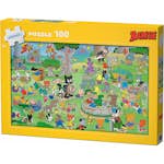Pussel Kärnan Bamse 100 Bitar