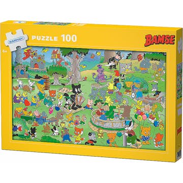 Pussel Kärnan Bamse 100 Bitar