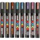 Märkpenna Creativ Company Posca Metallicfärger, Nr. Pc-5M, Spets 2,5 mm 8 St/1 Förp
