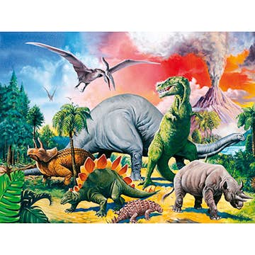 Pussel Egmont Dinosaurier