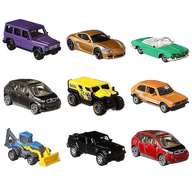 Metallbilar Matchbox 9 Olika 8 cm