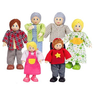 Dockfamilj ABA Skol 6 Olika