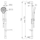Duschset Oras Optima Style 2790N