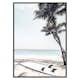 Poster Gallerix Surfboard On Beach