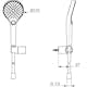Handduschset Oras Optima Style 2795N