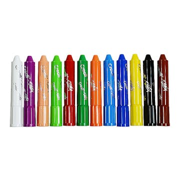 Gelkritor ABA Skol Silky 12 Färger