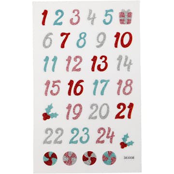 Klistermärken Creativ Company Advent