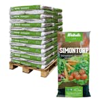 Grönsaksjord Weibulls Simontorp Planteringsjord KRAV på Pall 1560 L