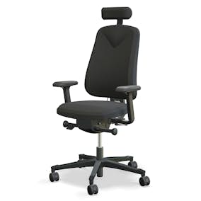 Kontorsstol Lanab Group Höganäs 280 med Armstöd och Nackstöd