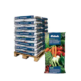 Planteringsjord Weibulls Krydd & Grönsaksjord KRAV på Pall 1800 L