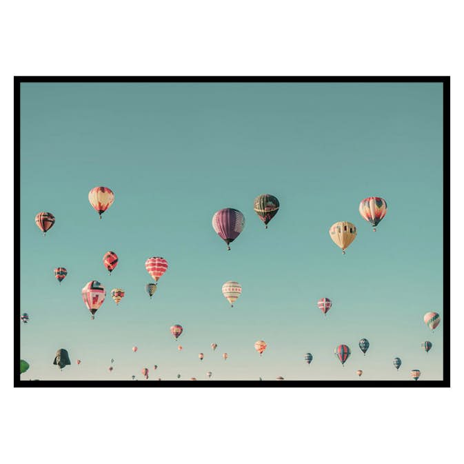 Poster Gallerix Hot Air Balloons