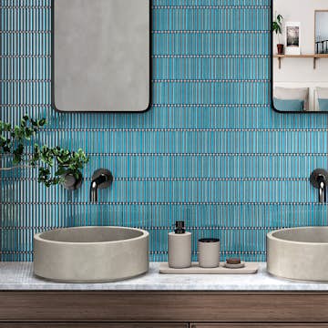 Mosaik Lhådös Vox Teal Kitkat 1,2x9,2 cm