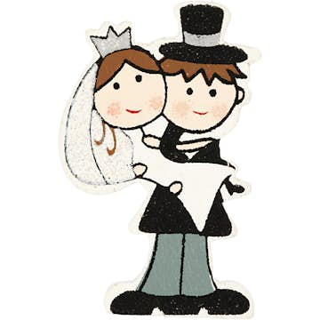 Brudpar Creativ Company 4 St/1 Förp