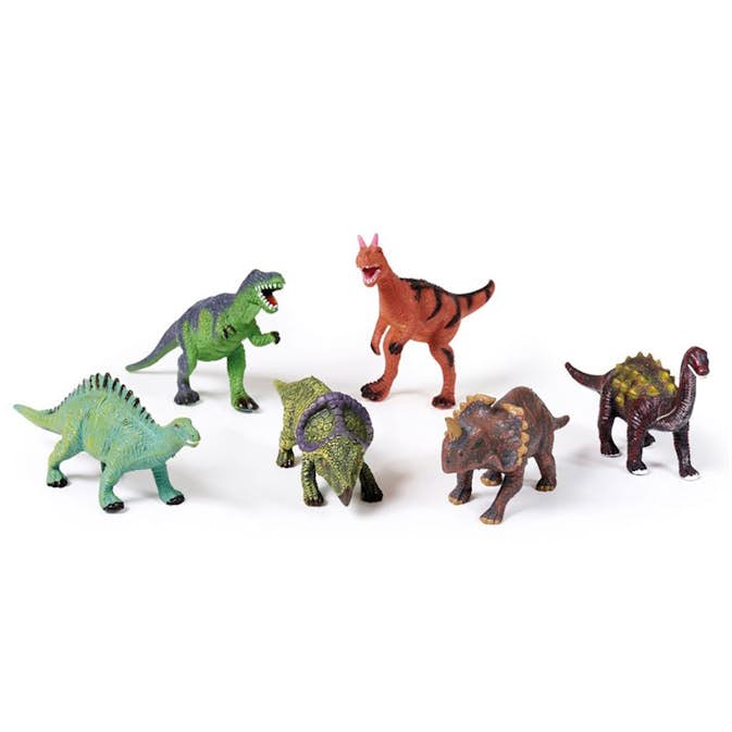 Leksaksdjur ABA Skol Dinosaurier 6 st