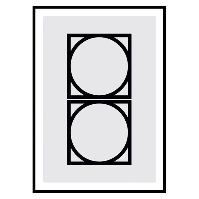 Poster Gallerix Geometric Art No1