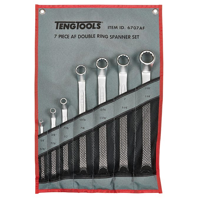 Ringnyckelsats Teng Tools 6707AF