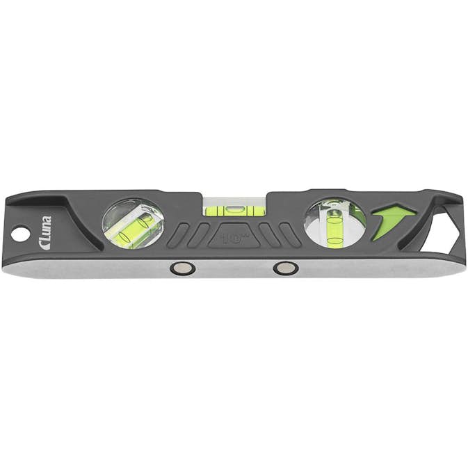 Torpedvattenpass Luna Tools av aluminium