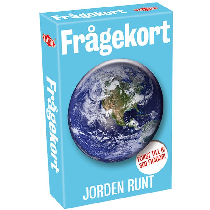 Spel Tactic Frågekort Jorden Runt