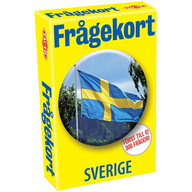 Spel Tactic Frågekort Sverige