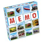 Spel Tactic Memo Fordon 72 Brickor