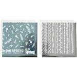 Dekorationsfolie Creativ Company Och Limark med Motiv 2x2 Ark/1 Förp