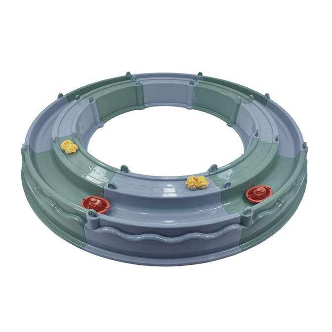 Sandlåda ABA Skol med 2 Bilar och 2 Båtar