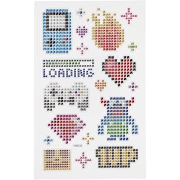 Stickers Creativ Company Diamond Prylar