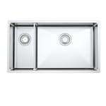 Diskho DecoSteel DI-ART 2053 Rostfri Stål Diskhoar Kök Tvättstuga