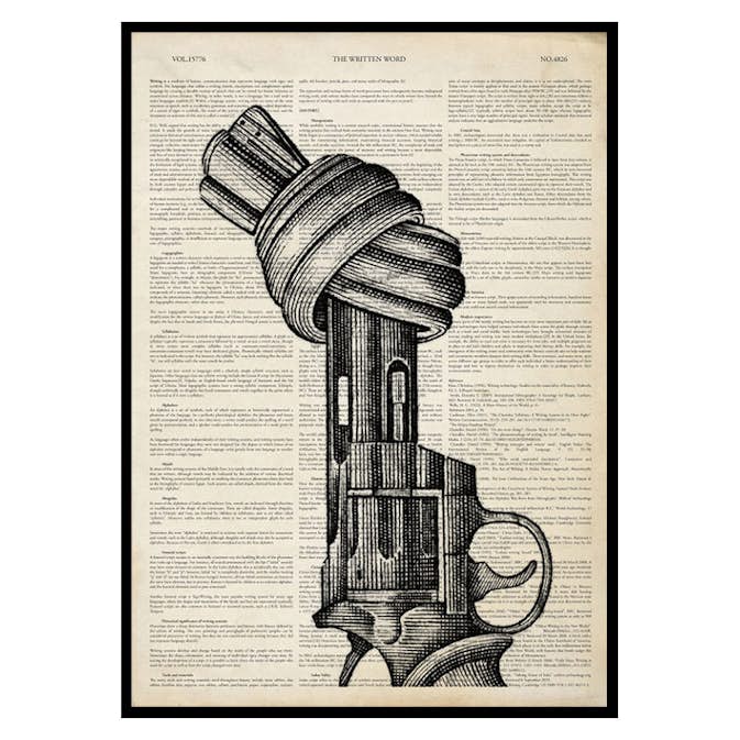 Poster Gallerix The Knotted Gun