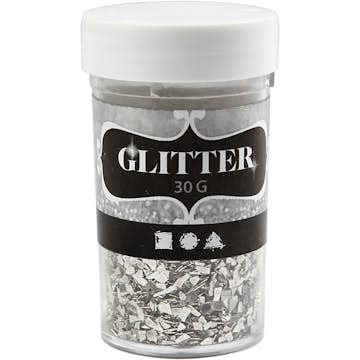 Glitter Creativ Company Stl 1-3 mm 30 g/1 Burk