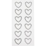 Rhinestonshjärtan Creativ Company Stl 23x21 mm 12 St/1 Förp