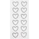 Rhinestonshjärtan Creativ Company Stl 23x21 mm 12 St/1 Förp